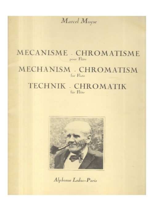 MOYSE : MECANISME CHROMATISME per flauto  LEDUC AL17395