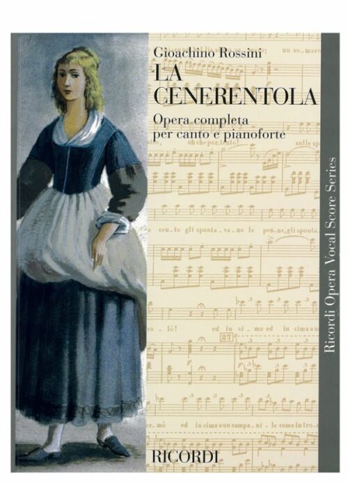 ROSSINI : LA CENERENTOLA PER CANTO E PIANOFORTE    RICORCI 45707