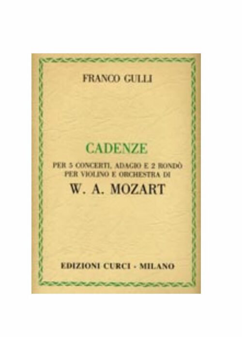 GULLI : CADENZE    CURCI EC10922
