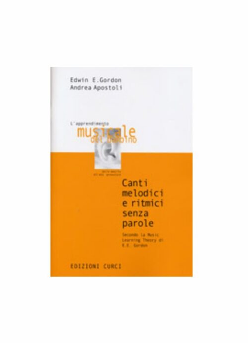 GORDON : CANTI MELODICI E RITMICI SENZA PAROLE CURCI  EC11502