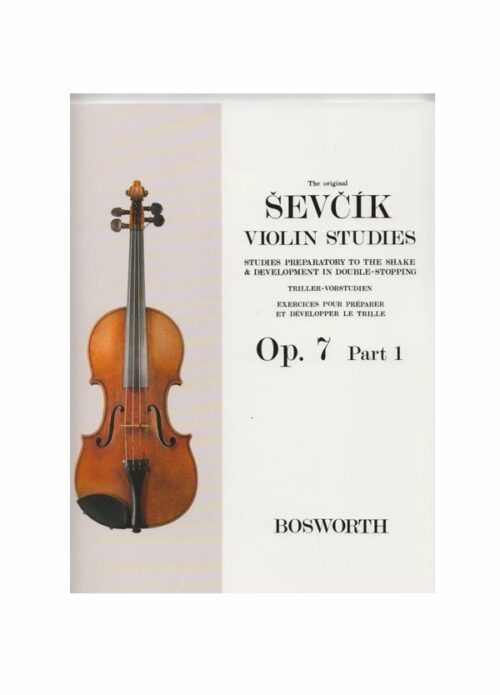 SEVCIK : PREPARATORY TRILL STUDIES IN FIRST POSITION OP.7 PART 1 per viola