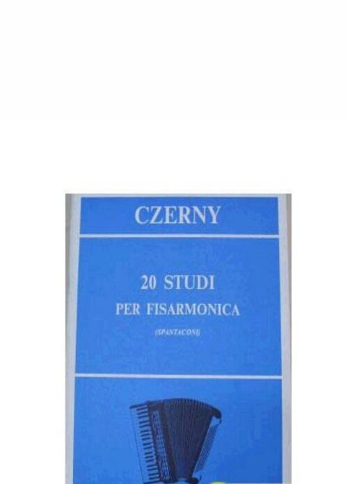 Czerny 20 studi per fisarmonica Ed. Berben Eb 1891