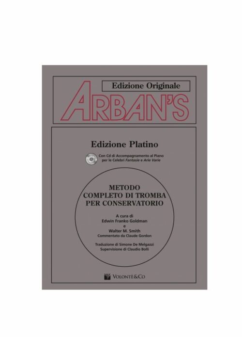 Arban's Metodo completo di tromba per conservatorio (con CD) Ed. Volonte Mb109