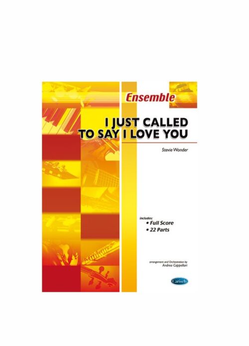 Stevie Wonder: I Just Called To Say I Love You Arrangement and Orchestration by Andrea Cappellari