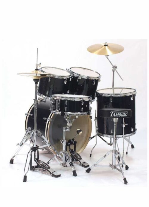 Batteria Tamburo T5S 522BK con piatti e hardware