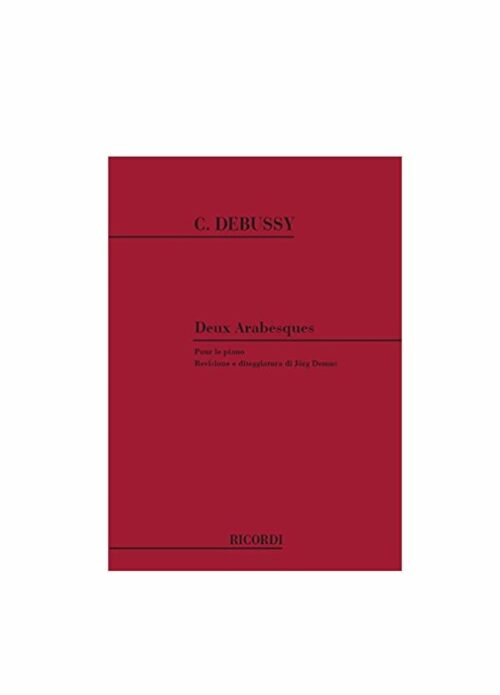 DEBUSSY : DEUX AREBESQUES per pianoforte  RICORDI 132304