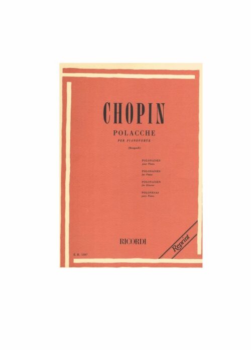 Chopin Polacche Rev Brugnoli Ed. Ricordi Er1307