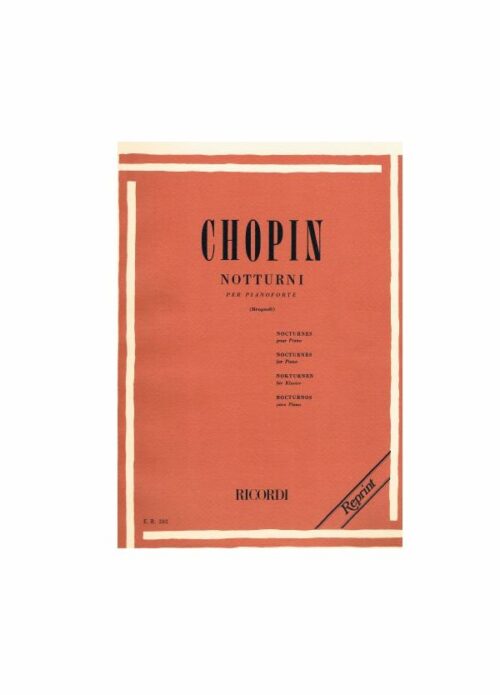 Chopin Notturni Rev. Brugnoli Ed. Ricordi Er202