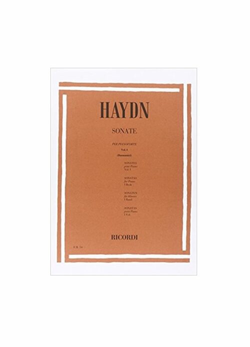 HAYDN : SONATE VOLUME 1 per pianoforte  RICORDI ER54