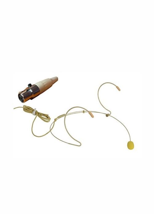 PROEL HCM23 Microfono Headset a condensatore miniaturizzato connettore mini XLR 4 poli, color carne