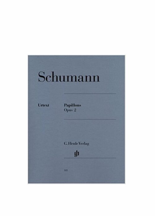 SCHUMANN : Papillons op 2. Klavier   H.VERLAG HV105