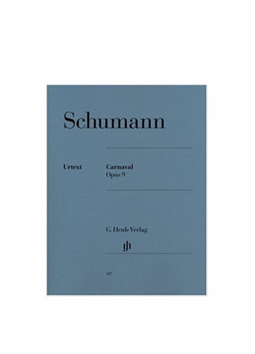 SCHUMANN : CARNAVAL OP.9 per pianoforte  HENLE VERLAG HV187
