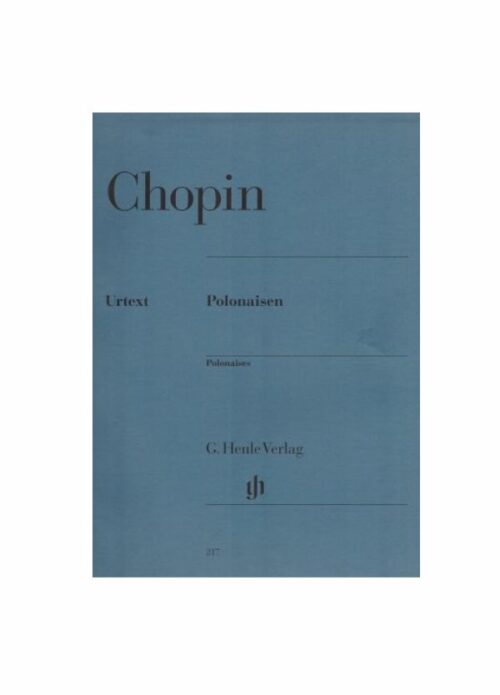 Chopin Polacche Urtext Ed. Henle Verlag Hn217