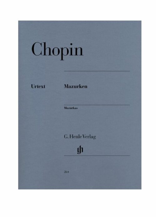 Chopin Mazurche Urtext Ed. Henle Verlag Hv264