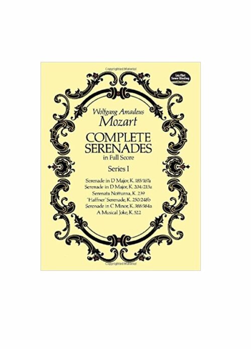 MOZART : COMPLETE SERENADES VOL 1 in full score DOVER
