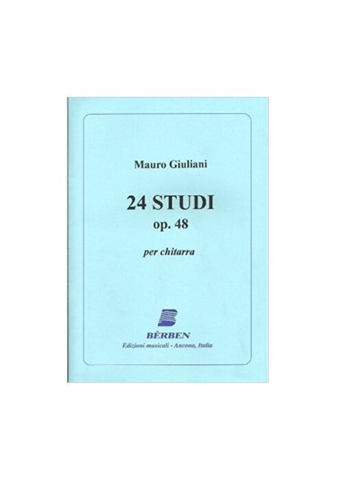 GIULIANI : 24 STUDI OP 48 per chitarra BERBEN EB1354