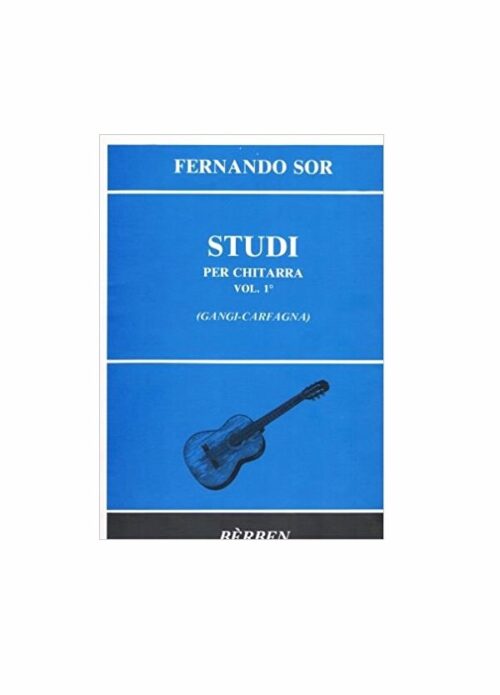 SOR : STUDI PER CHITARRA VOLUME 1 BERBEN EB1367