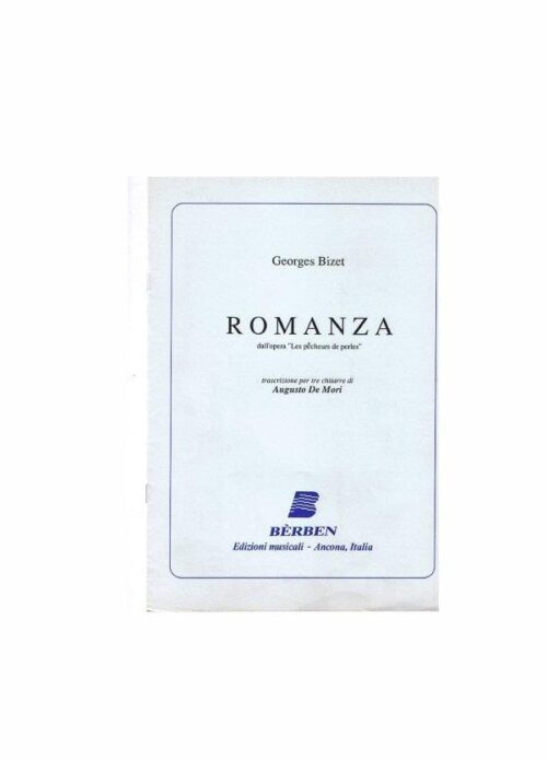 BIZET : ROMANZA per tre chitarre BERBEN EB1942
