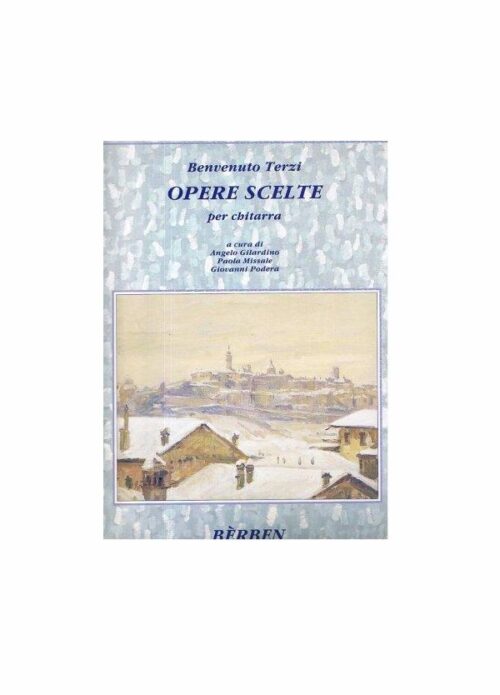 BENVENUTO TERZI : OPERE SCELTE per chitarra BERBEN EB3750