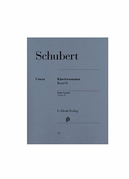 SCHUBERT : SONATE VOL. 2 per pianoforte URTEX HENLE VERLAG HV148