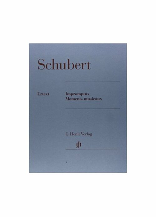 SCHUBERT improvvisi e momenti musicali per pianoforte URTEX HENLE VERLAG HN4