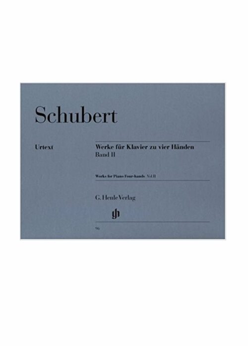 SCHUBERT : PIANO DUET VOL.2 per pianoforte HENLE VERLAG URTEX HV96