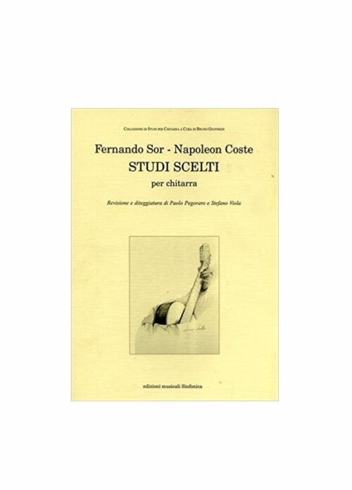 SOR COSTE : STUDI SCELTI per chitarra EDIZIONI SINFONICA MK14633