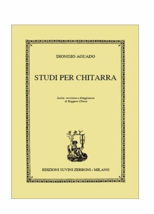 AGUADO : STUDI PER CHITARRA SUVINI ZERBONI