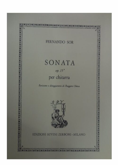 SOR : SONATA OP.15 per chitarra SUVINI ZERBONI