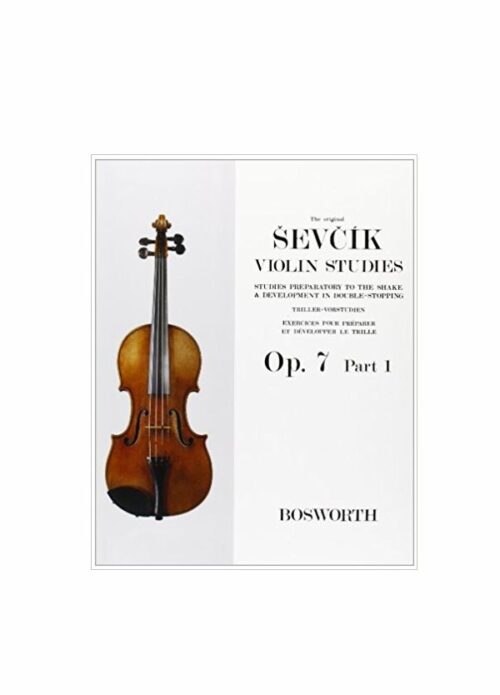 SEVCIK : VIOLIN STUDIES OP.7 PARTE 1 BOSWORTH BOE3530