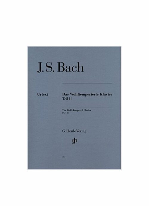 Bach : il clavicembalo ben temperato volume 2 HENLE VERLAG HV16