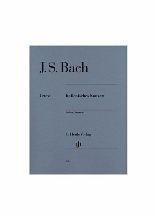BACH : CONCERTO ITALIANO per pianoforte HENLE VERLAG HN160 URTEX