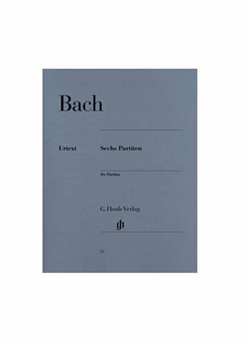 BACH : SEI PARTITE per pianoforte HENLE VERLAG URTEX HV28