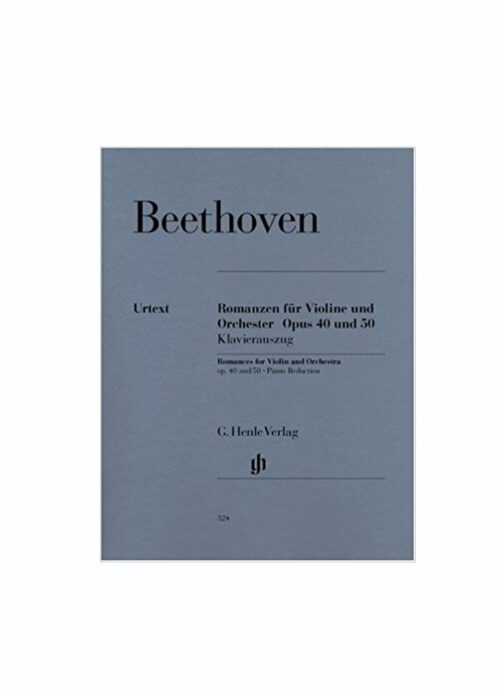 BEETHOVEN : ROMANZEN per violino e piano OP.40 e OP.50 HENLE VERLAG HV324