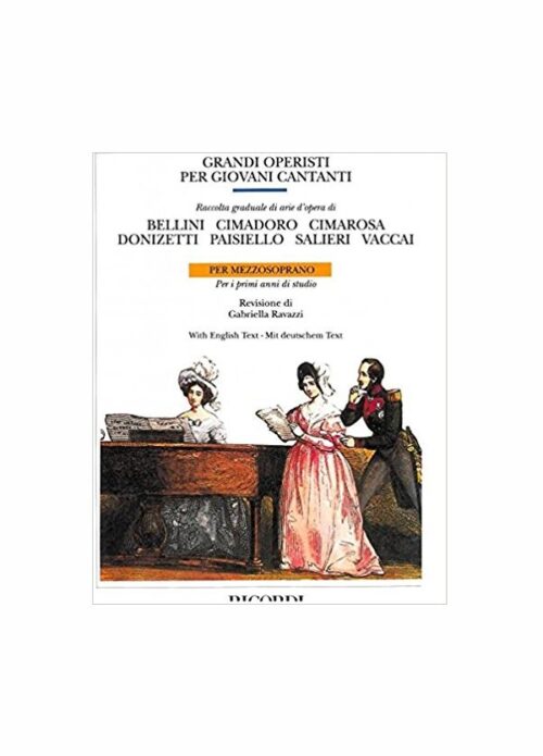 AA.VV. : GRANDI OPERISTI PER GIOVANI CANTANTI per mezzosoprano RICORDI 137997