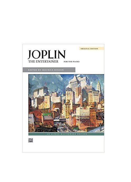 JOPLIN : THE ENTERTAINER per pianoforte ALFRED 16804 original edition