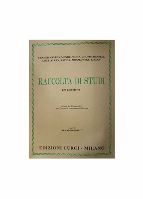AA.VV. : RACCOLTA DI STUDI per pianoforte CURCI EC10946