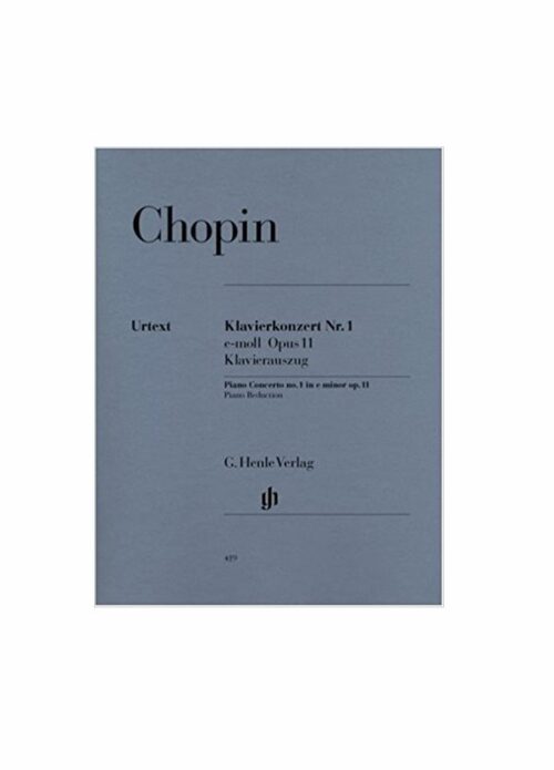 CHOPIN : CONCERTO N.1 OP.11 IN MI minore per pianoforte URTEX HENLE VERLAG