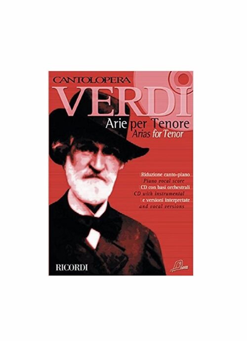 CANTOLOPERA : VERDI , ARIE PER TENORE VOLUME 1 RICORDI 138726
