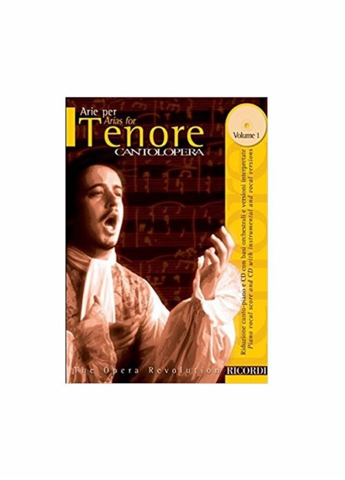 CANTOLOPERA : ARIE PER TENORE VOLUME 1 RICORDI 138731