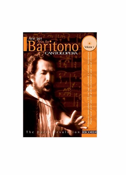 CANTOLOPERA : ARIE PER BARITONO VOLUME 1 RICORDI 138732