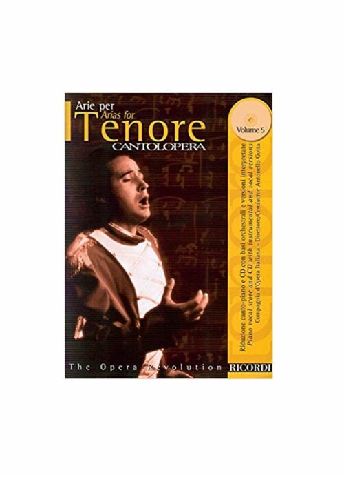 CANTOLOPERA : ARIE PER TENORE VOLUME 5 RICORDI 139598