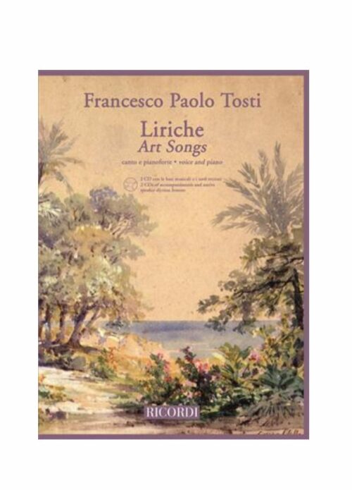 TOSTI : ROMANZE per canto e pianoforte voce acuta RICORDI 139837