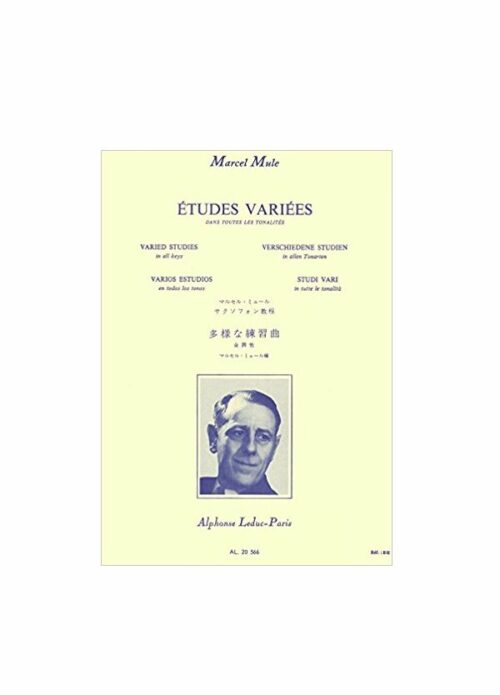 MULE : ETUDES VARIEES per sassofono LEDUC AL20566