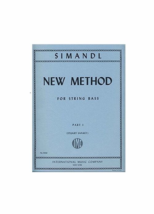 SIMANDL : NEW METHOD FOR STRING BASS PARTE 1 IMC 3020