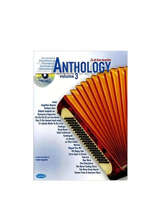 CAPPELLARI : ANTHOLOGY VOLUME 3 per fisarmonica CARISCH ML2920