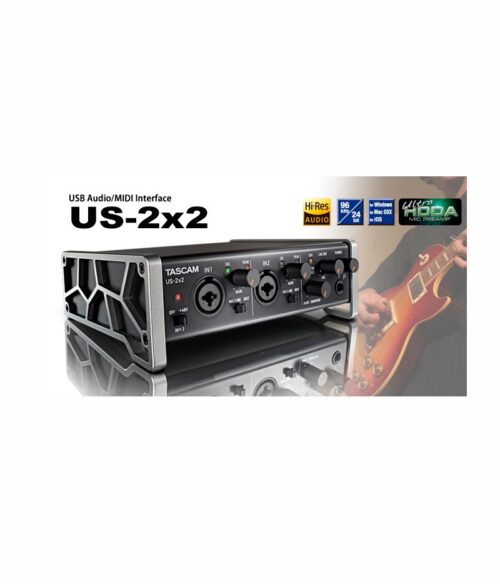 Tascam US-2x2 2-Channel USB 2.0 Audio Interface