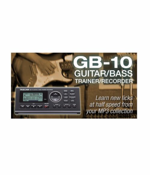 Tascam GB-10 REGISTRATORE TRAINER PER CHITARRA E BASSO