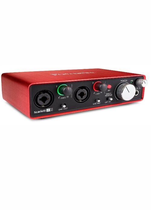 SCHEDA AUDIO FOCUSRITE SCARLETT 2i2 terza generazione