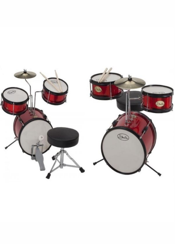 BATTERIA PER BAMBINI STEALTON DR100 ROSSA